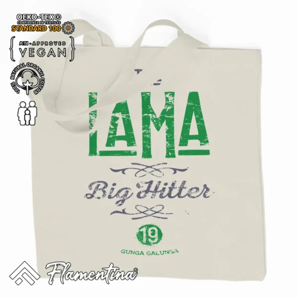 The Lama Organic Tote Bag - Image 2