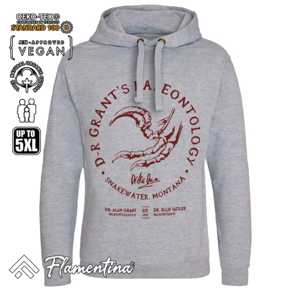 Dr Grants Palaeontology Sweatshirt Hoodie - Image 6