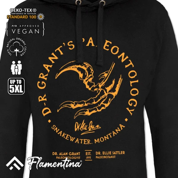 Dr Grants Palaeontology Sweatshirt Hoodie - Image 2