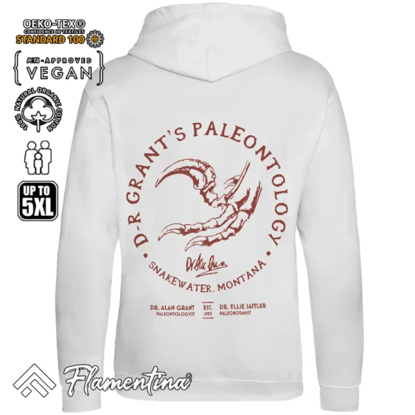 Dr Grants Palaeontology Sweatshirt Hoodie - Image 7