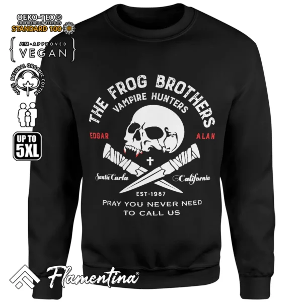 Frog Brothers Sweatshirt Hoodie - Image 4