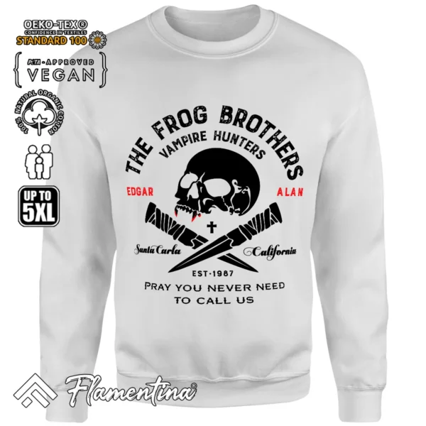 Frog Brothers Sweatshirt Hoodie - Image 8