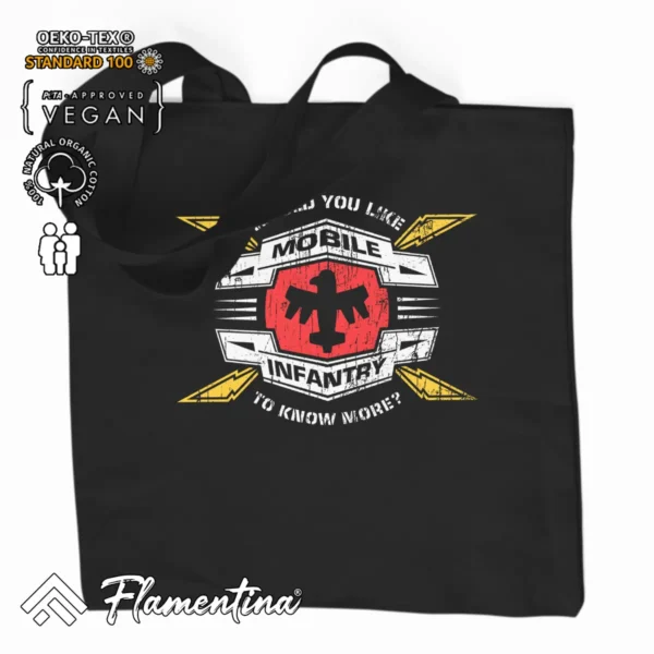 Mobile Infantry Organic Tote Bag