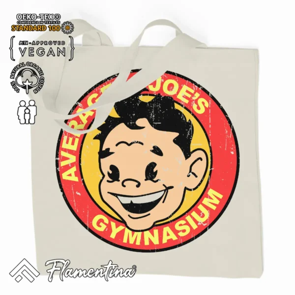 Average Joes Gymnasium Organic Tote Bag - Image 2