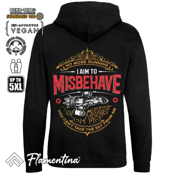 I Aim To Misbehave Sweatshirt Hoodie - Image 3