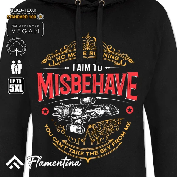 I Aim To Misbehave Sweatshirt Hoodie - Image 2