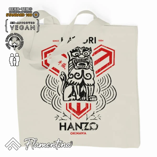 Hattori Hanzo Organic Tote Bag - Image 2