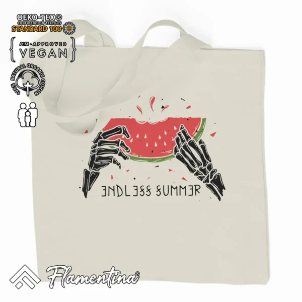 Endless Summer Organic Tote Bag - Image 2