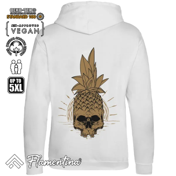 Pineapple Skull Sweatshirt Hoodie - Image 7