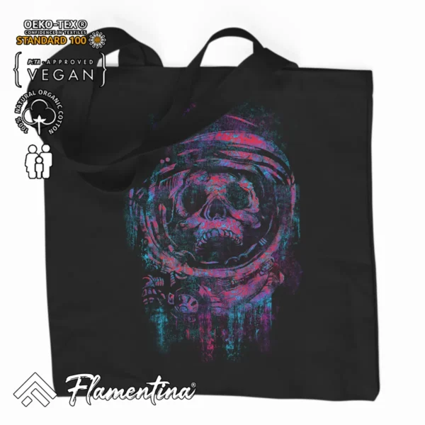 Astroskull Organic Tote Bag