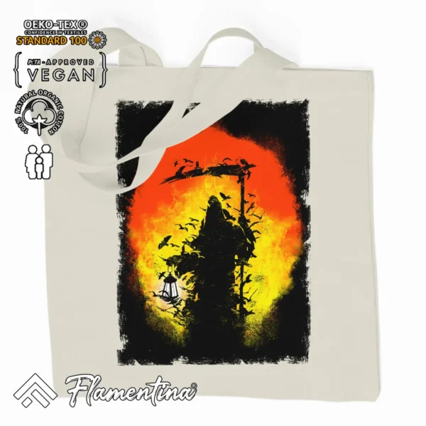 Visitation Organic Tote Bag - Image 2