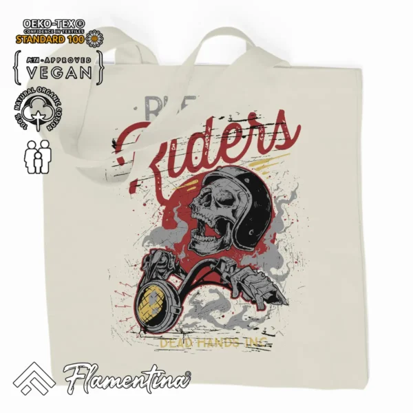 Ruff Riders Organic Tote Bag - Image 2