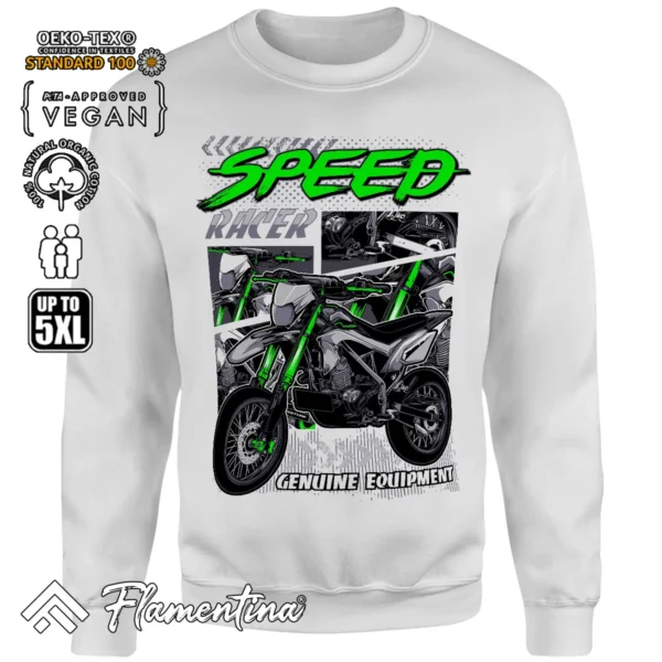 Speed Racer Motocross Sweatshirt Hoodie - Image 7