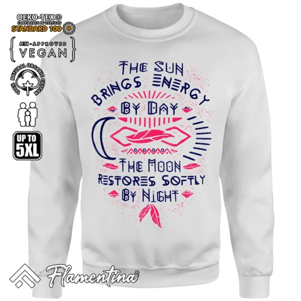 Sun Brings Moon Restores Sweatshirt Hoodie - Image 7