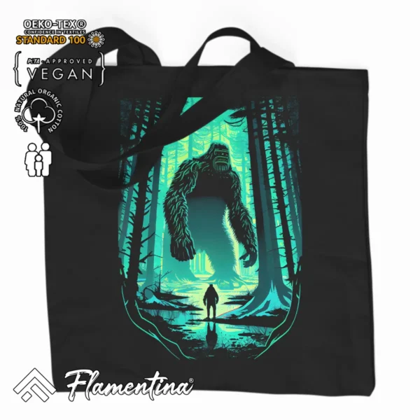 Big Foot Organic Tote Bag