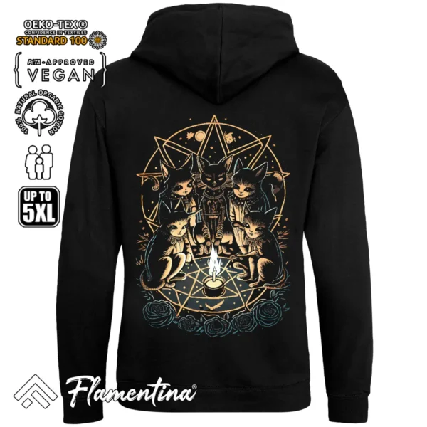 Cat Cult Sweatshirt Hoodie - Image 3