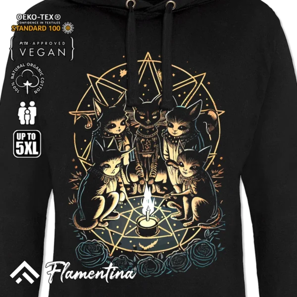 Cat Cult Sweatshirt Hoodie - Image 2