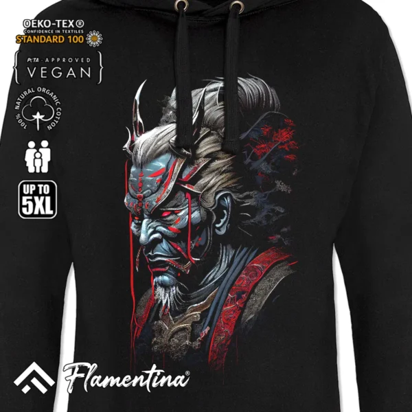 Ancient Oni Samurai Sweatshirt Hoodie - Image 2