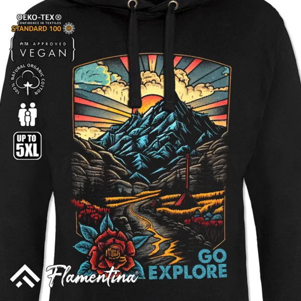 Go Explore Sweatshirt Hoodie - Image 2