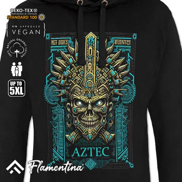 Aztec Punk Sweatshirt Hoodie - Image 2