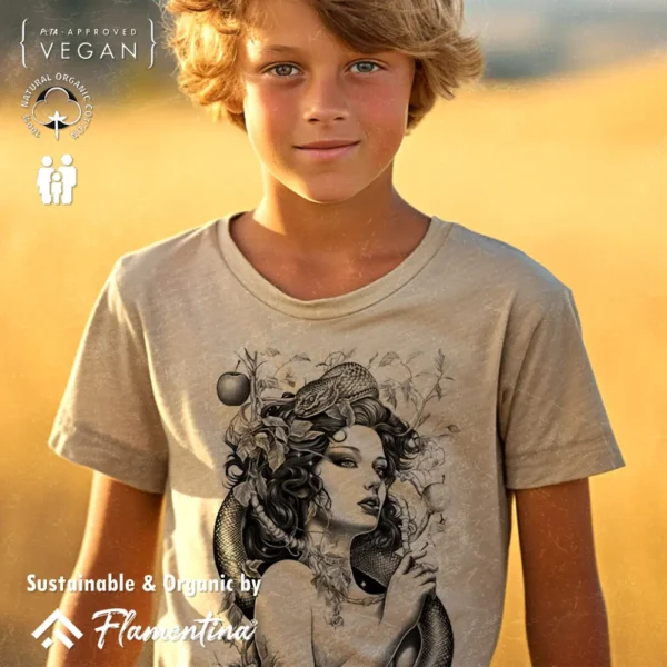 Eve in the Garden of Eden T-Shirt - Image 5