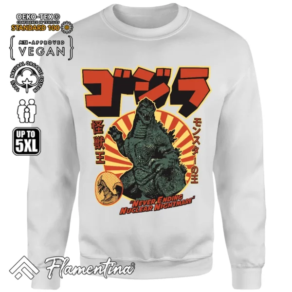 King Of Kaiju Sweatshirt Hoodie - Image 7