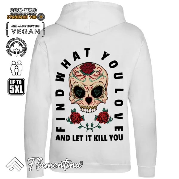 Skull Love Sweatshirt Hoodie - Image 6