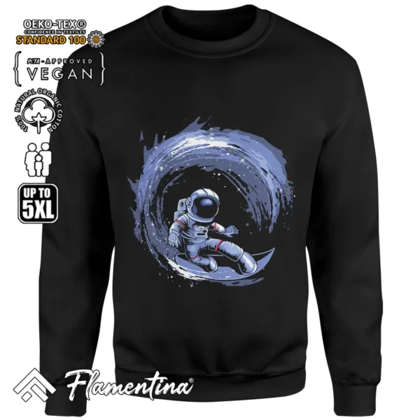 Surfing In Sweatshirt Hoodie - Image 4