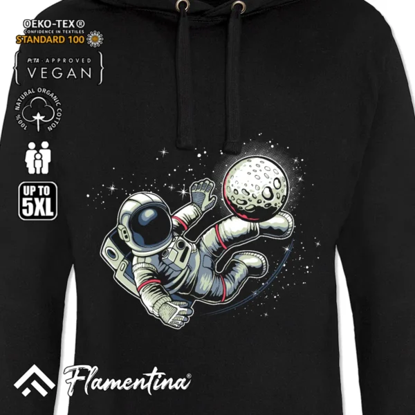 Astronaut Football Sweatshirt Hoodie - Image 2