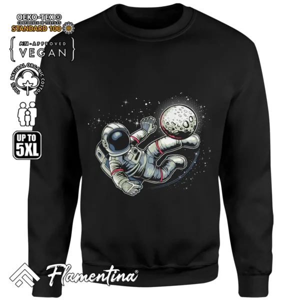 Astronaut Football Sweatshirt Hoodie - Image 4