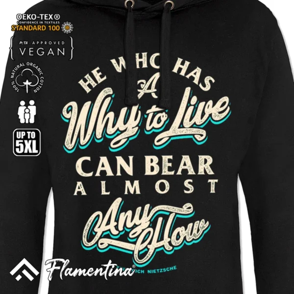 Why Live Sweatshirt Hoodie - Image 2