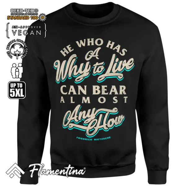 Why Live Sweatshirt Hoodie - Image 4