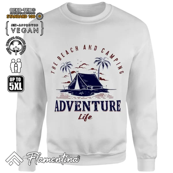 Adventure Camping Sweatshirt Hoodie - Image 7