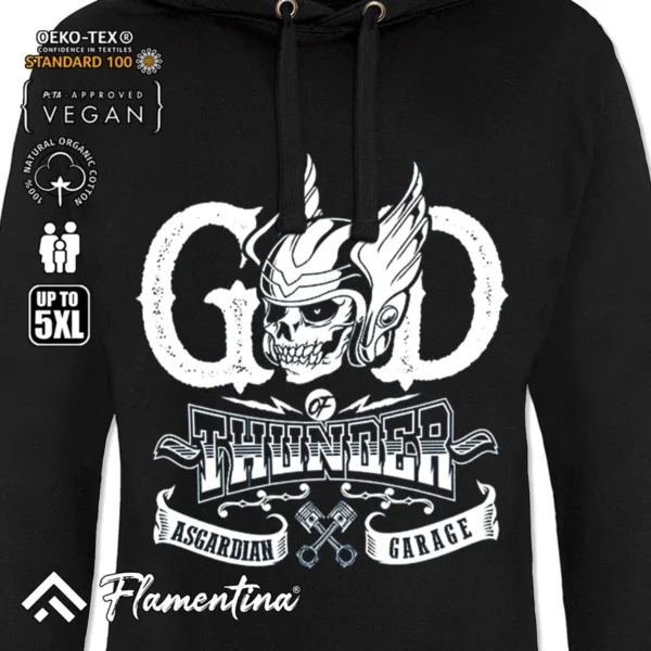 Asgard Garage Sweatshirt Hoodie - Image 2