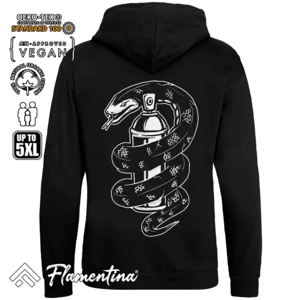 Snake Spray Can Sweatshirt Hoodie - Image 3