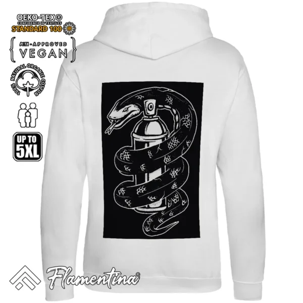 Snake Spray Can Sweatshirt Hoodie - Image 6