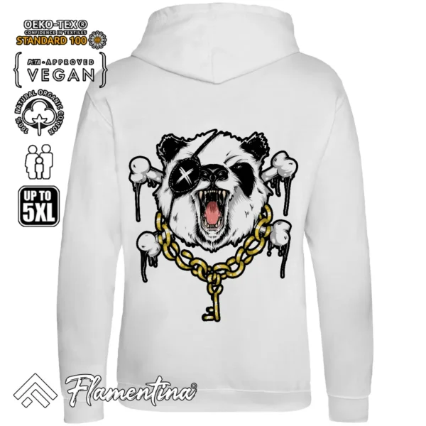 Angry Panda Sweatshirt Hoodie - Image 6