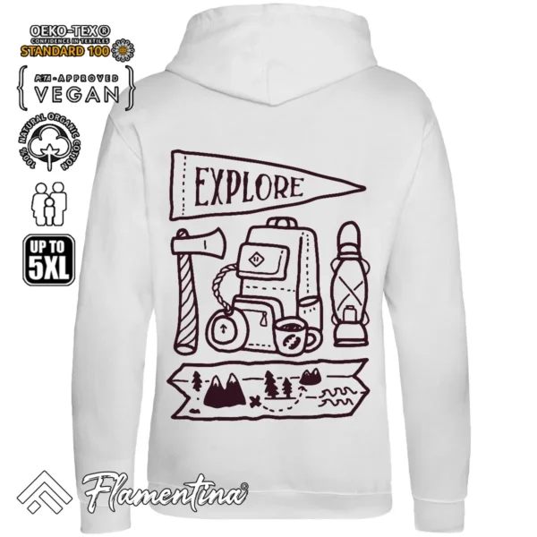 Explore Sweatshirt Hoodie - Image 6