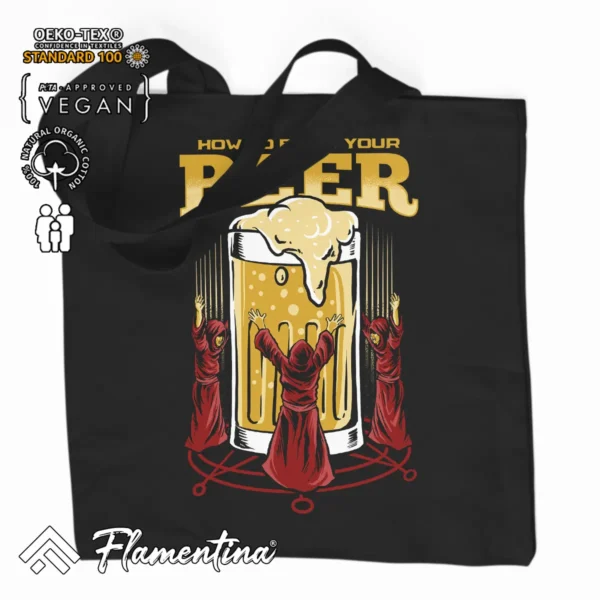 Beer Cult Organic Tote Bag