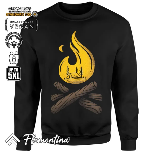 Camp Fire Sweatshirt Hoodie - Image 4