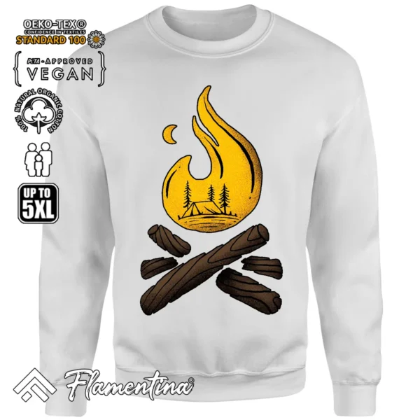 Camp Fire Sweatshirt Hoodie - Image 7