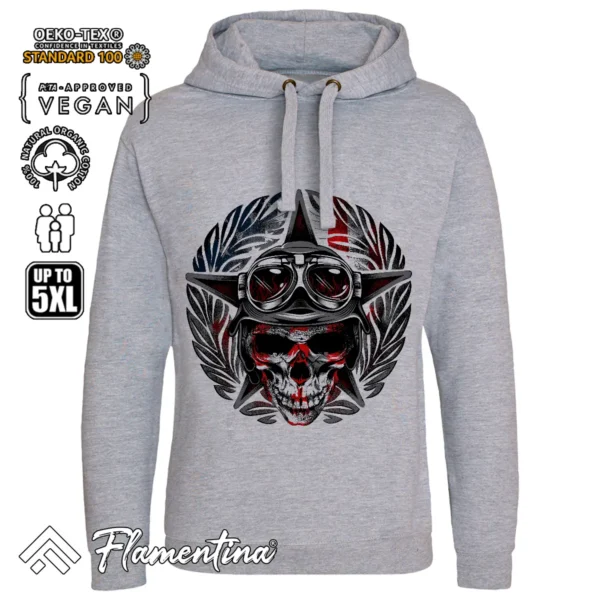 Air Force Skull Sweatshirt Hoodie - Image 5