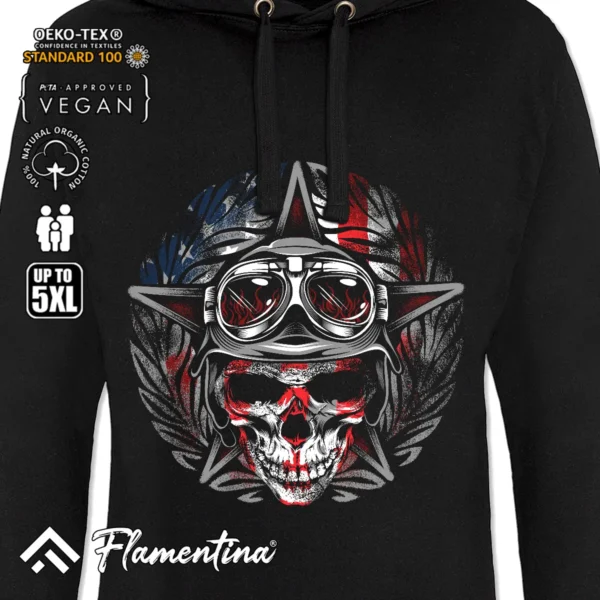 Air Force Skull Sweatshirt Hoodie - Image 2