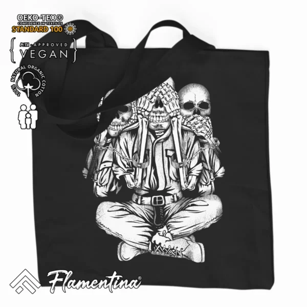 No Evil Organic Tote Bag