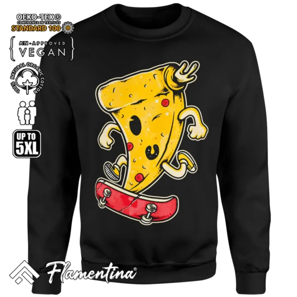 Pizza Sweatshirt Hoodie - Image 4