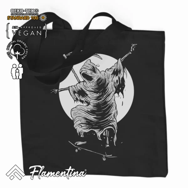 Reaper Skater Organic Tote Bag