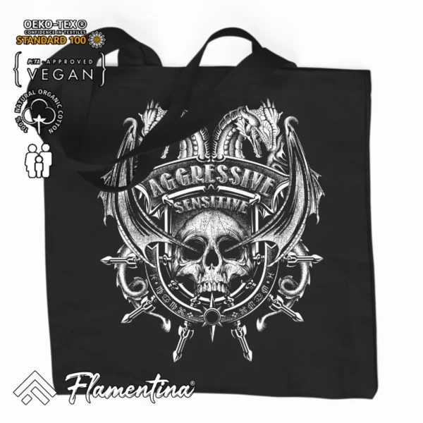Dragons Organic Tote Bag
