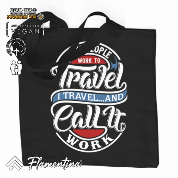 Travel Organic Tote Bag