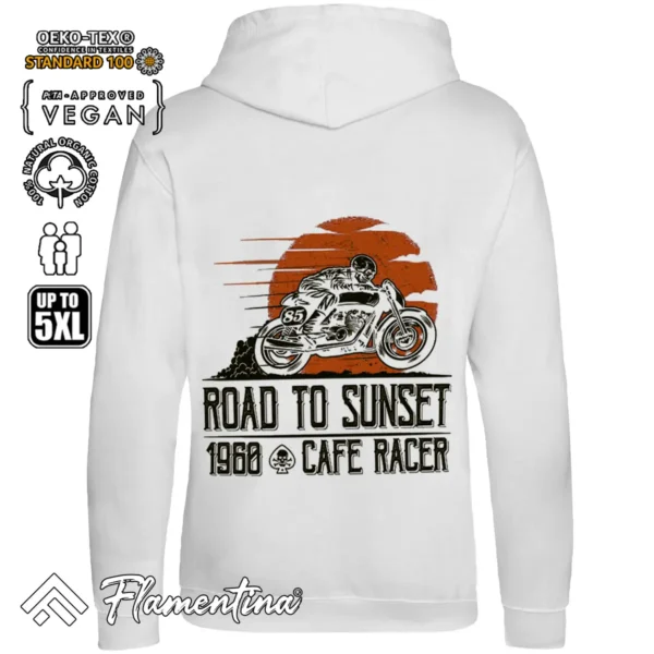 Cafe Racer Sweatshirt Hoodie - Image 6