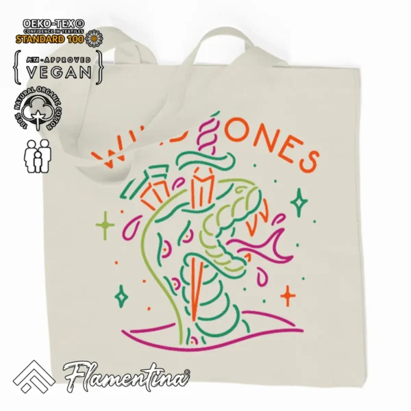 Wild Ones Organic Tote Bag - Image 2
